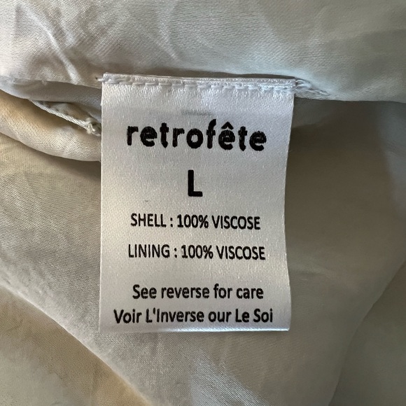 Retrofete | Audrey Velvet-Trimmed Silver Sequin Holiday Glam Wrap Robe Dress - Picture 7 of 9